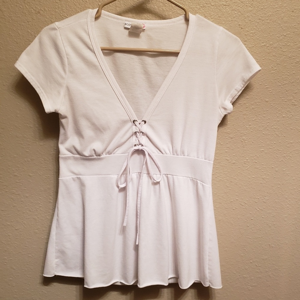Body C flowy lace-up top